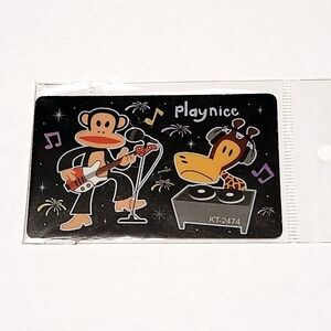 *5 for $20* Vintage Paul Frank Card Sticker